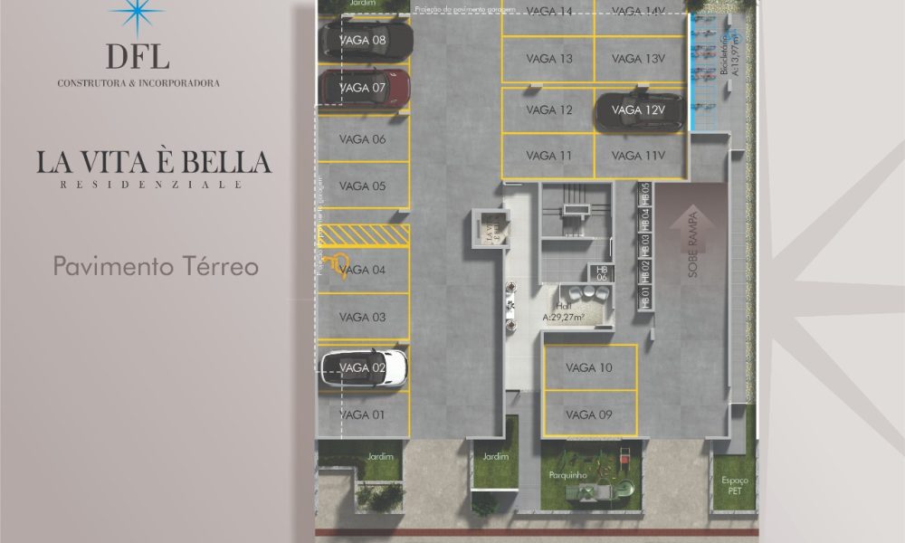 6 PLANTAS GARAGEM TÉRREO